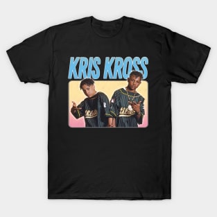 Kris Kross \/\/ 90s Aesthetic Fan Art Design T-Shirt